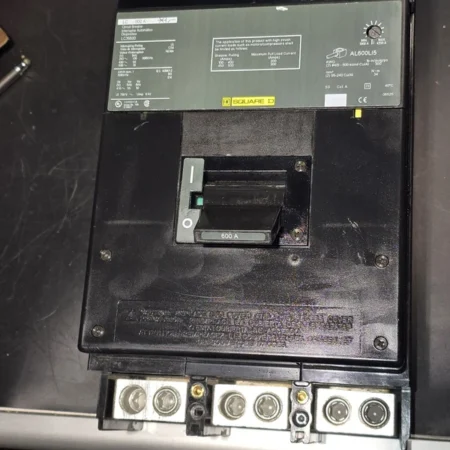 Square D 600 Amp I-Line Thermal-Magnetic Circuit Breaker 3 Pole 600 VAC LC36600
