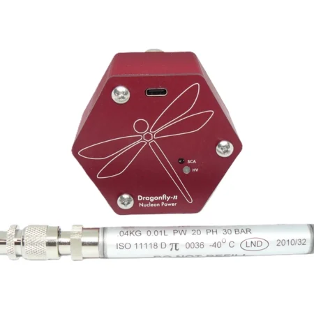 Complete Digital Neutron Detector with Ultra-Sensitive LND He-3 Tube - Dragonfly