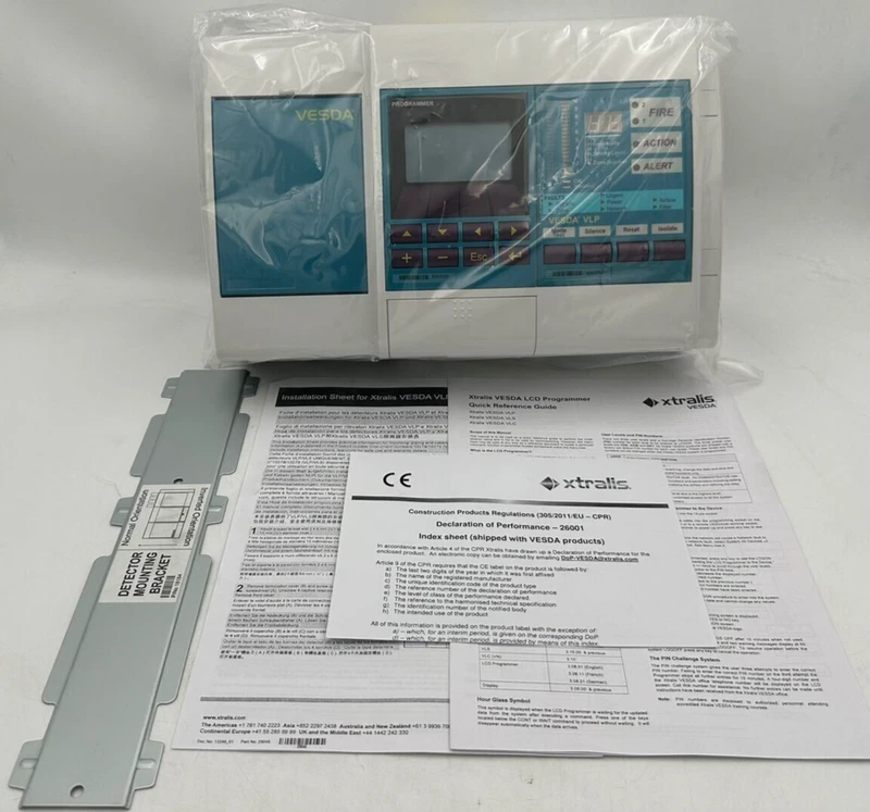 XTRALIS VESDA VLP-012 ASPIRATING SMOKE DETECTOR 2 VLP 012 0
