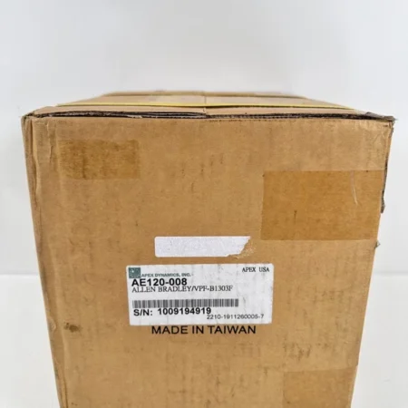 (NEW) APEX DYNAMICS AE120-008 ALLEN BRADLEY VPF-B1303F SERVO MOTOR