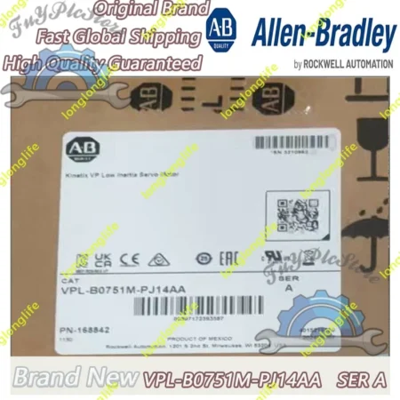 VPL-B0751M-PJ14AA Ser A Servo Motor AB VPL Series Brand New Stock Free Ship