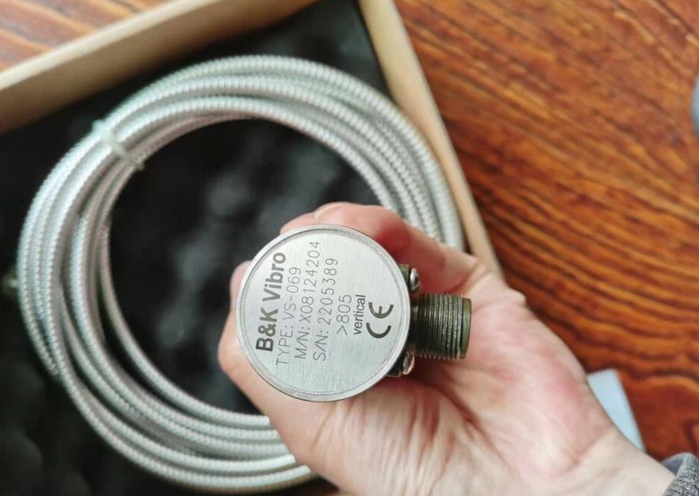 B&K VIBRO Vibration Speed Sensor VS-069 X08124204 2205389 2 VS 069 0