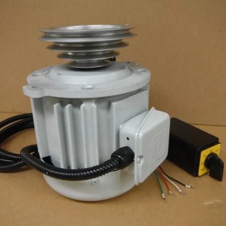 REPLACEMENT MOTOR for Bridgeport type IMPORT MILL 3HP 3PH step pulley VSM3-SP