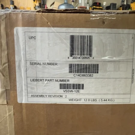 NEW! Leibert / Emerson VSSW-12E, Site link 12E. Original Package With Enclosure