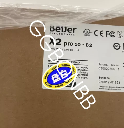 NEW X2Pro10-B2 BEIJER ELECTRONICS 10" TOUCH HMI PANEL FedEx or DHL or UPS 2 X2Pro10 B2 0