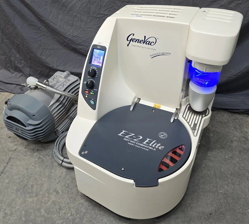 GeneVac EZ-2 Elite Centrifugal Evaporator with Edwards nXDS6i Dry Scroll Pump 2 nXDS6i 0