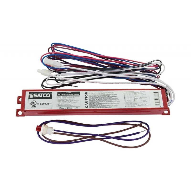 12 - Satco s8002 10w Emergency LED drivers For LED tube lamps t-5 and t-8 2 s8002 0