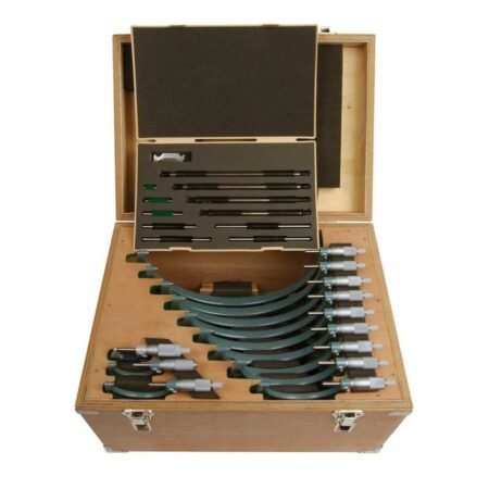 Mitutoyo 103-908-40 Micrometer Set 0-12 12 Mics and 11 Standards