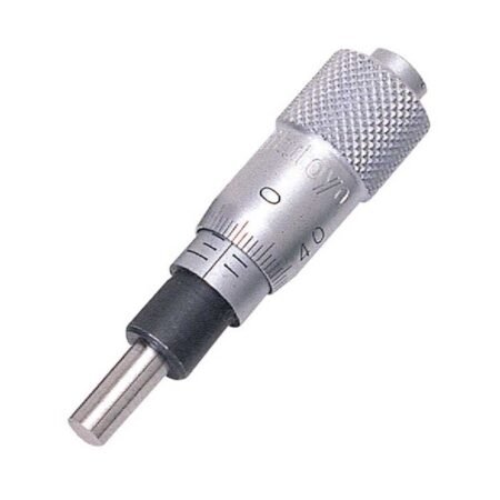 Mitutoyo 148-201 Micrometer Head 0-6.5mm .01mm Plain Stem