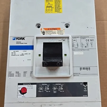 York 224-34965-001 ND312T36W (600 Amp only ) Circuit Breaker SEE PICS