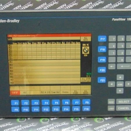 USED Allen Bradley 2711E-K10C6 PanelView 1000e Operator Interface Ser. A Rev. C