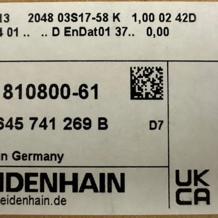 HEIDENHAIN ECN 113 2048 line encoder 337641-61 528100-61 ID 810800-61 new in box