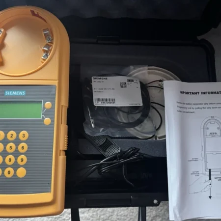 SIEMENS DPU (500-033260) DEVICE PROGRAMMER TESTER FIRE ALARM DETECTOR W/ BOX