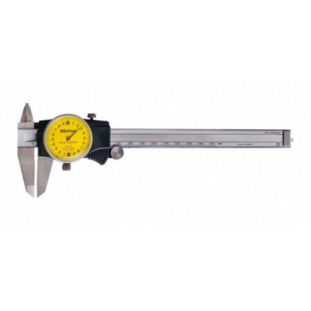 Mitutoyo 505-730 Dial Caliper 0-150mm Range-2mm Revolution