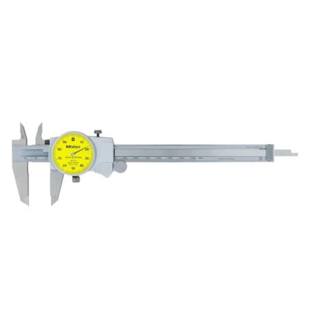 Mitutoyo 505-732 Dial Caliper 0-150mm Range-1mm Revolution