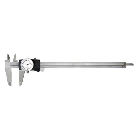 Mitutoyo 505-749 Dial Caliper 0-12 Range-.2 Revolution