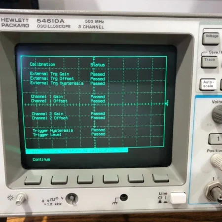 Hewlett Packard HP 54610A 3 Channel, 500MHz Oscilloscope With HP 54658A Module