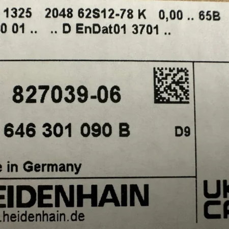 HEIDENHAIN EQN 1325 2048 line rotary encoder 586653-06 ID 827039-06 new in box