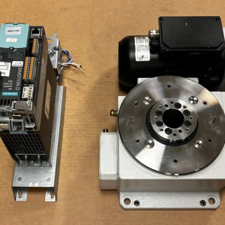 Weiss TC0220T 6-stage Rotary Indexing Table + Motor + EF2150B Siemens - READ!!
