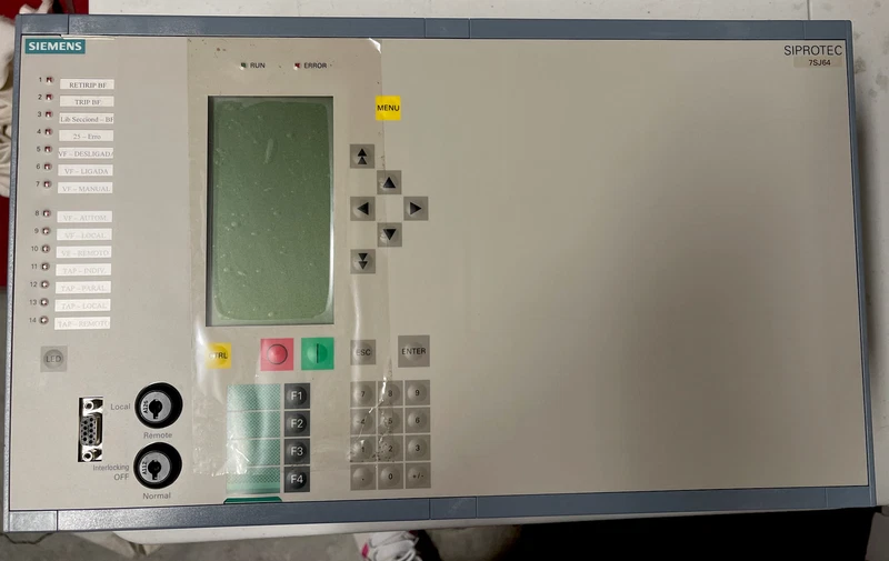 SIEMENS 7SJ64 SIPROTEC 7SJ6475-5EE92-1FAA7/EE OVERCURRENT PROTECTION & CONTROL 2 7SJ6475 5EE92 1FAA7 0