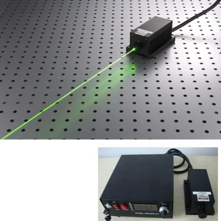532nm 800mw-3W Green Lab Laser Module +TTL/Analog+TEC Cooling+Power Supply
