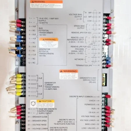 WOODWARD 9905-373 DIGITAL SYNCHRONIZER AND LOAD CONTROL REV-T