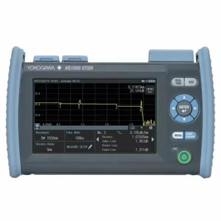 Original Japan Yokogawa AQ1000 32/30dB OTDR 1330/1550nm Trace View Map Optical Time Domain Reflectometer Cable Fiber Tester