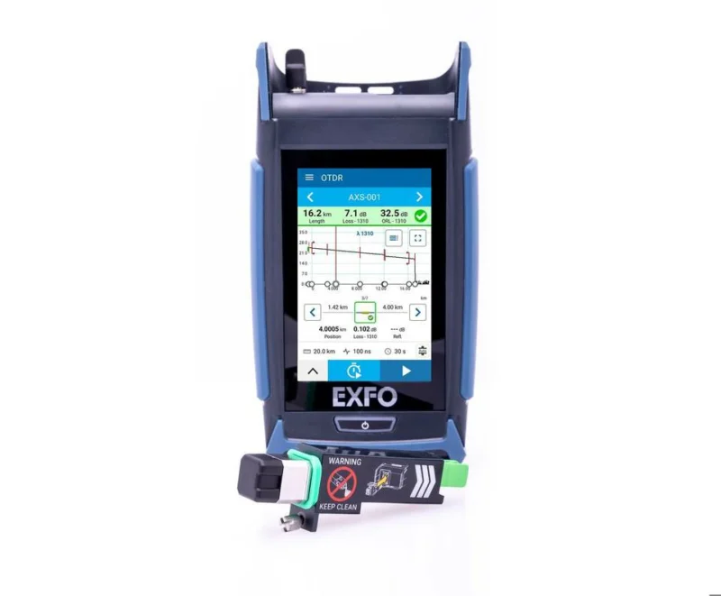 Canada Original EXFO AXS-130 MINI OTDR Last-mile Access Handhold Compact Optical Time Domain Reflectometer 1310 1550 Wavelengths