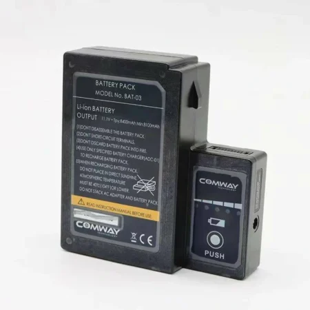 COMWAY BAT-03 fiber optic fusion splicer battery for C10S C10R C9S Splicing Machine Supplier Price
