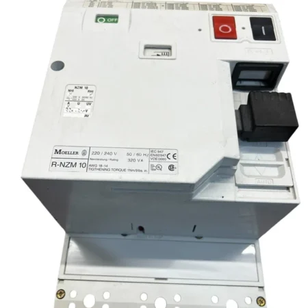 USED Moeller NZM 10-630N/B+R-NZM10. Circuit breaker 630A+Motorized unit