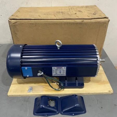 Leeson 3 HP 1750 RPM 180V Permanent Magnet Motor C182D17FK2B