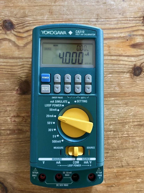 YOKOGAWA CA310 Calibrator for Voltage and Current Measurement Unused 2 CA310 0