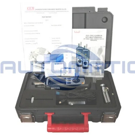 DT-9881 4 in 1 Particle Counter w/TFT LCD Display&Camera Function HCHO CO Test