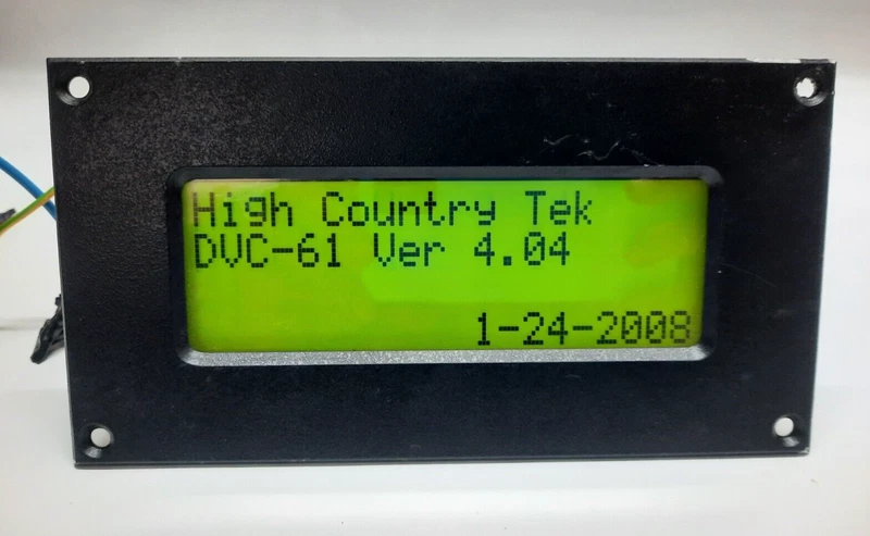 HCT DVC61 DISPLAY 914.06 10TE DEEPWATER WINCH DVC-61 LCD CHARACTER DISPLAY 2 DVC 61 0