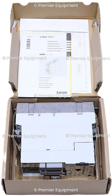 * SURPLUS LENZE 8400 E84AVTCE3714VX0 FREQUENCY INVERTER DRIVE 2 E84AVTCE3714VX0 0