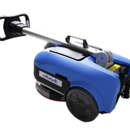 11" Brush Walk Behind Floor Scrubber 200W Motor w/24V 12Ah Battry Powered EM-K3
