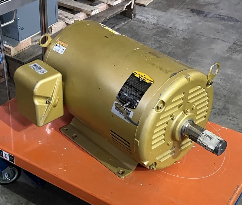 BALDOR EM2513T-G General Purpose Motor 15 HP 1,770 RPM Open Drip Proof Rigid Bas 2 EM2513T G 0