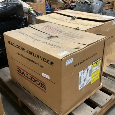 BALDOR RELIANCE EM4118T SUPER E MOTOR 60HZ 3PH 25HP 230/460V 3520RPM 373