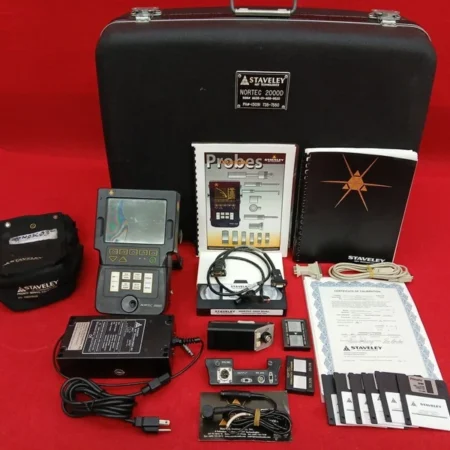 STAVELEY NORTEC 2000D Eddy Current Flaw Detector NDT EQuipment-with Accessories.