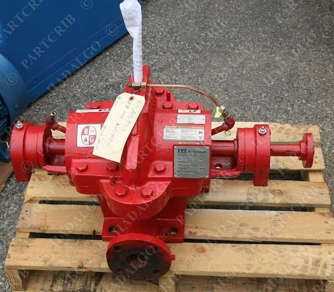 ITT Bell & Gossett HSC Type Pump Motor 150 Model 1745RPM Fire F20-A5 2 F20 A5 0