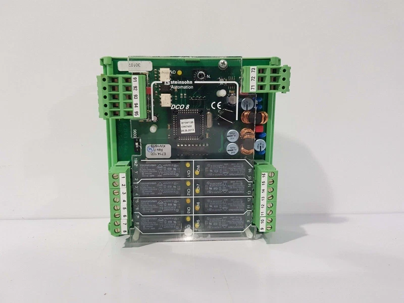 STEIN SOHN F201004A DCO 8 NO DIGITAL CONTACT OUTPUT MODULE 2 F201004A 0