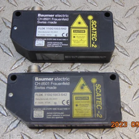 (1) ONE BAUMER FLDK-110G1003/S42 SCATEC-2 COPY COUNTER