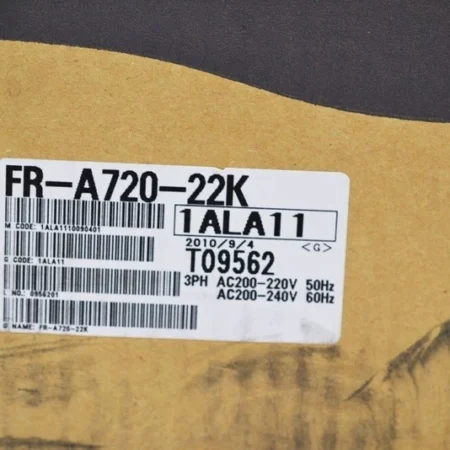 FR-A720-22K MITSUBISHI High Performance Inverter 3PH 200V FREQROL-A700 Series