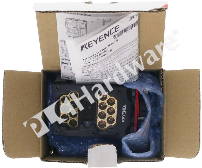 Surplus Keyence SR-2000 1D/2D Full-Range 24VDC Bar Code Reader/Scanner 2 Full Range 0