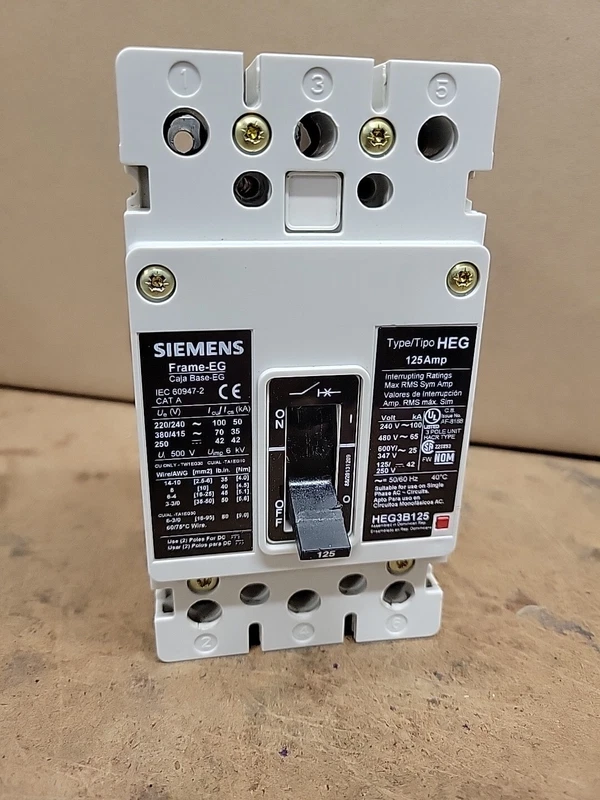 SIEMENS HEG3B125 NEW 2 HEG3B125 0