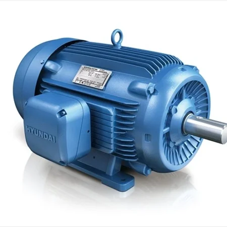 10 hp 215T electric motor 1800 rpm 3 phase tefc Hyundai HES10-18-215T