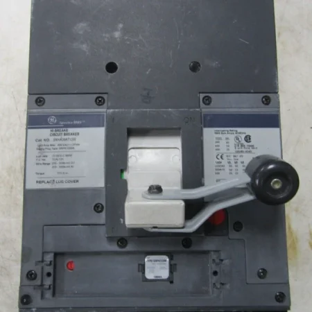 ??GE SPECTRA RMS 1200A HI-BREAK CIRCUIT BREAKER 3P SKHA36AT1200 W/ 1000 AMP TRIP