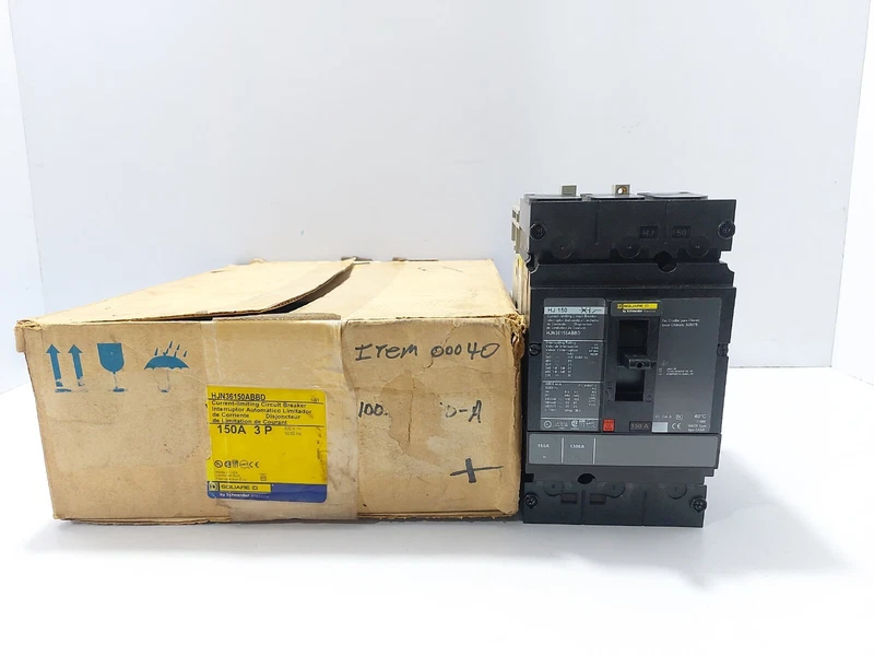 Square D HJN36150ABBD Current Limiting Circuit Breaker 150A 3P 2 HJN36150ABBD 0