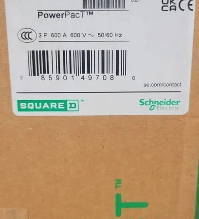 Schneider Electric Square D PJA36060CU44A 3P A 600 V Circuit Breaker LSIG I-Line