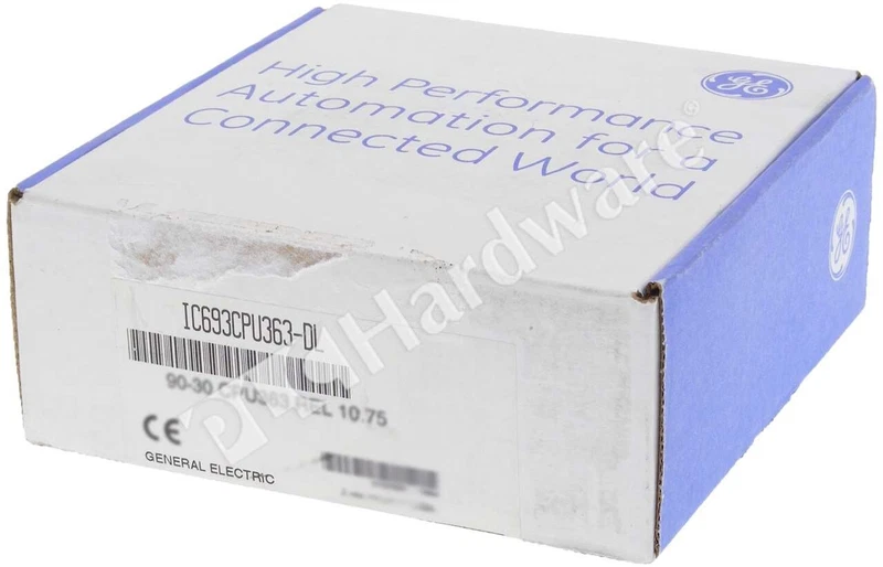 Surplus Sealed GE Fanuc IC693CPU363-DL 80386EX 1-Slot 25MHz 2048 I/O CPU Module 2 IC693CPU363 DL 0